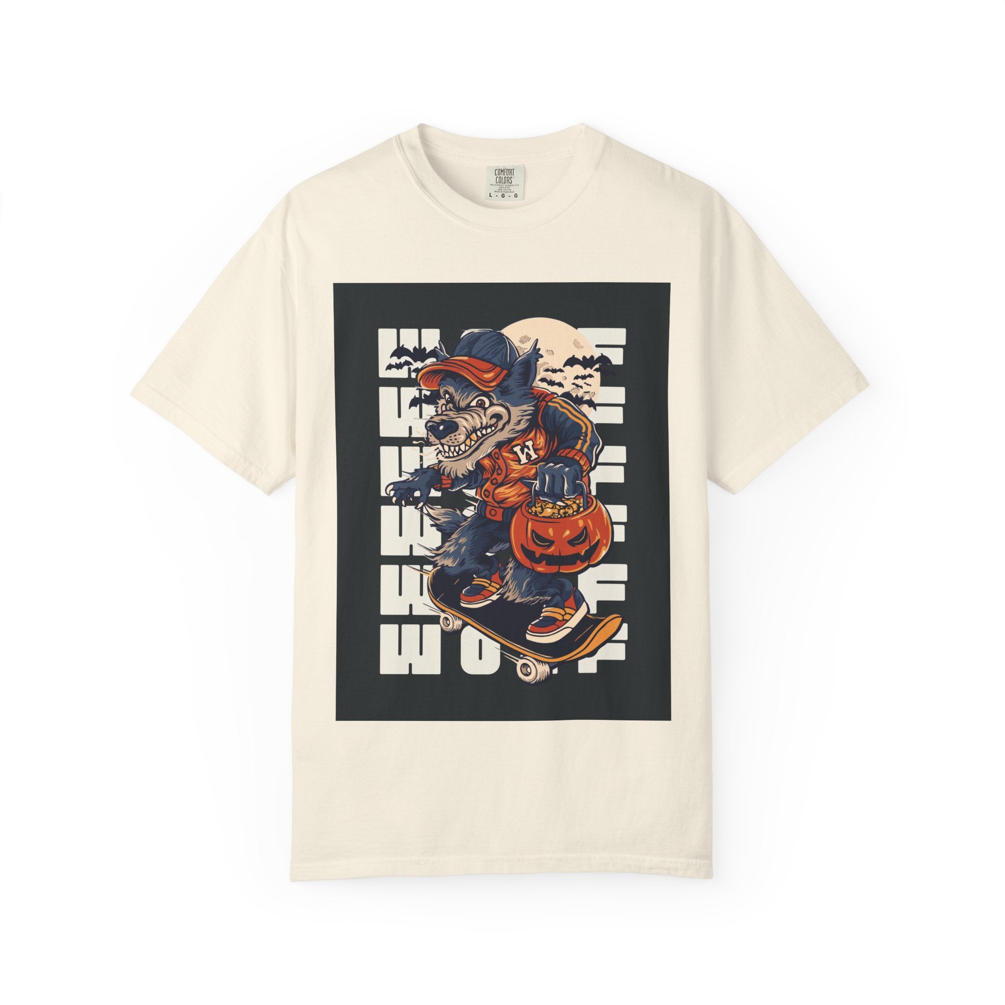 Skateboard Skeleton Halloween T-Shirt — Trick or Treat Skate Skull Tee