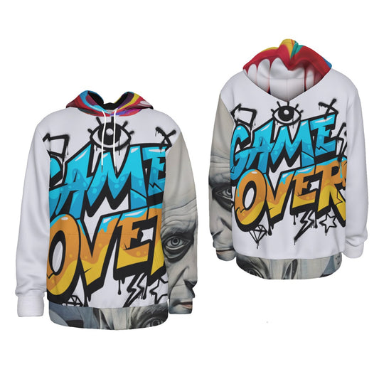 All-Over Print Men's Thicken Pullover Hoodie