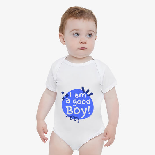 Baby Short-Sleeve Onesie| Cotton