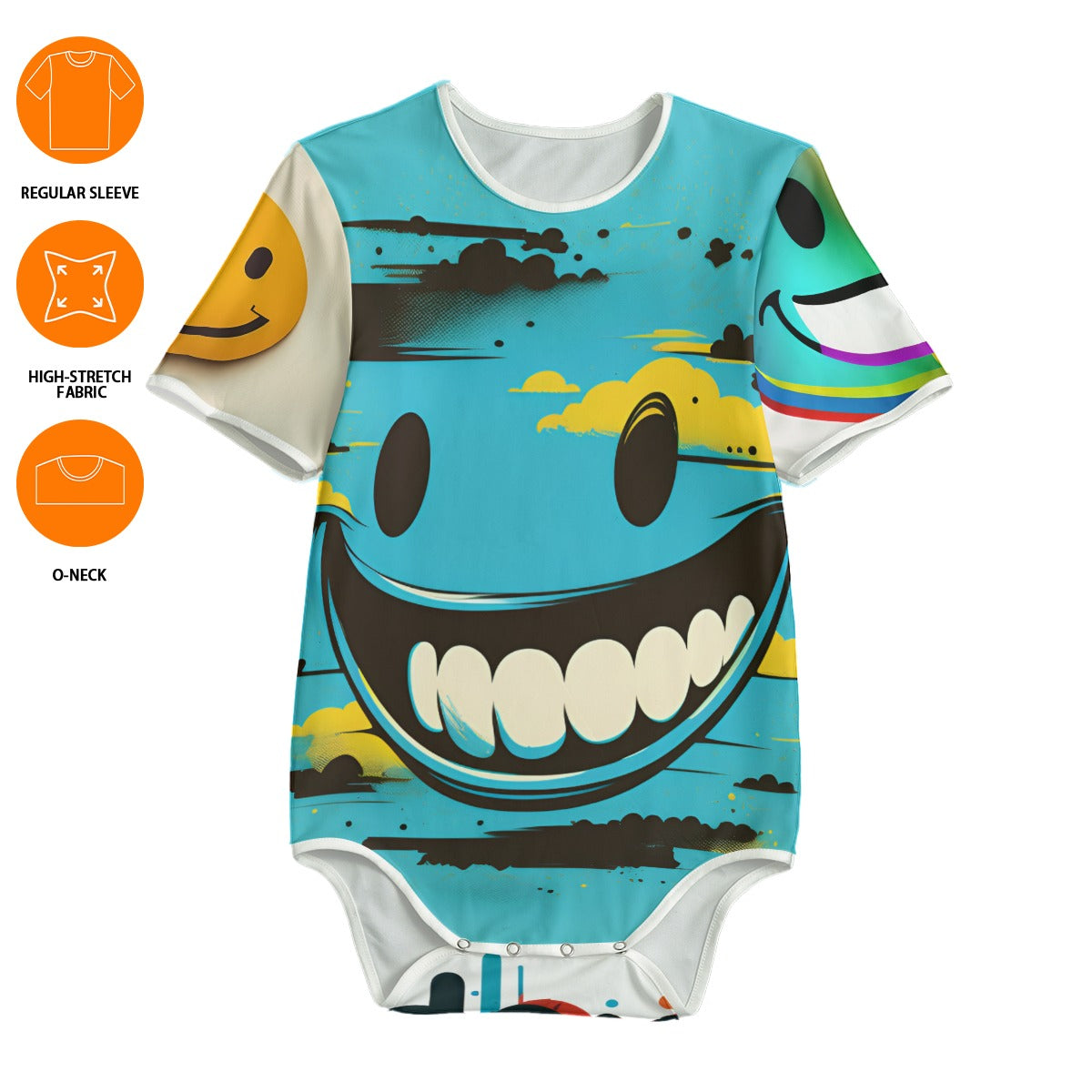 All-Over Print Men's Bodysuits