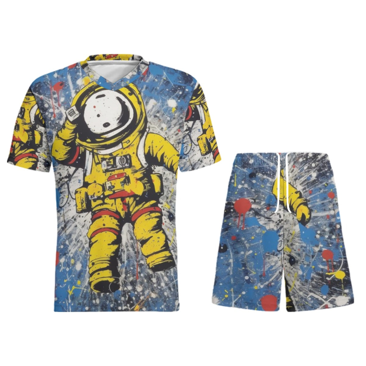 All-Over Print Children's Sports T-Shirt Set