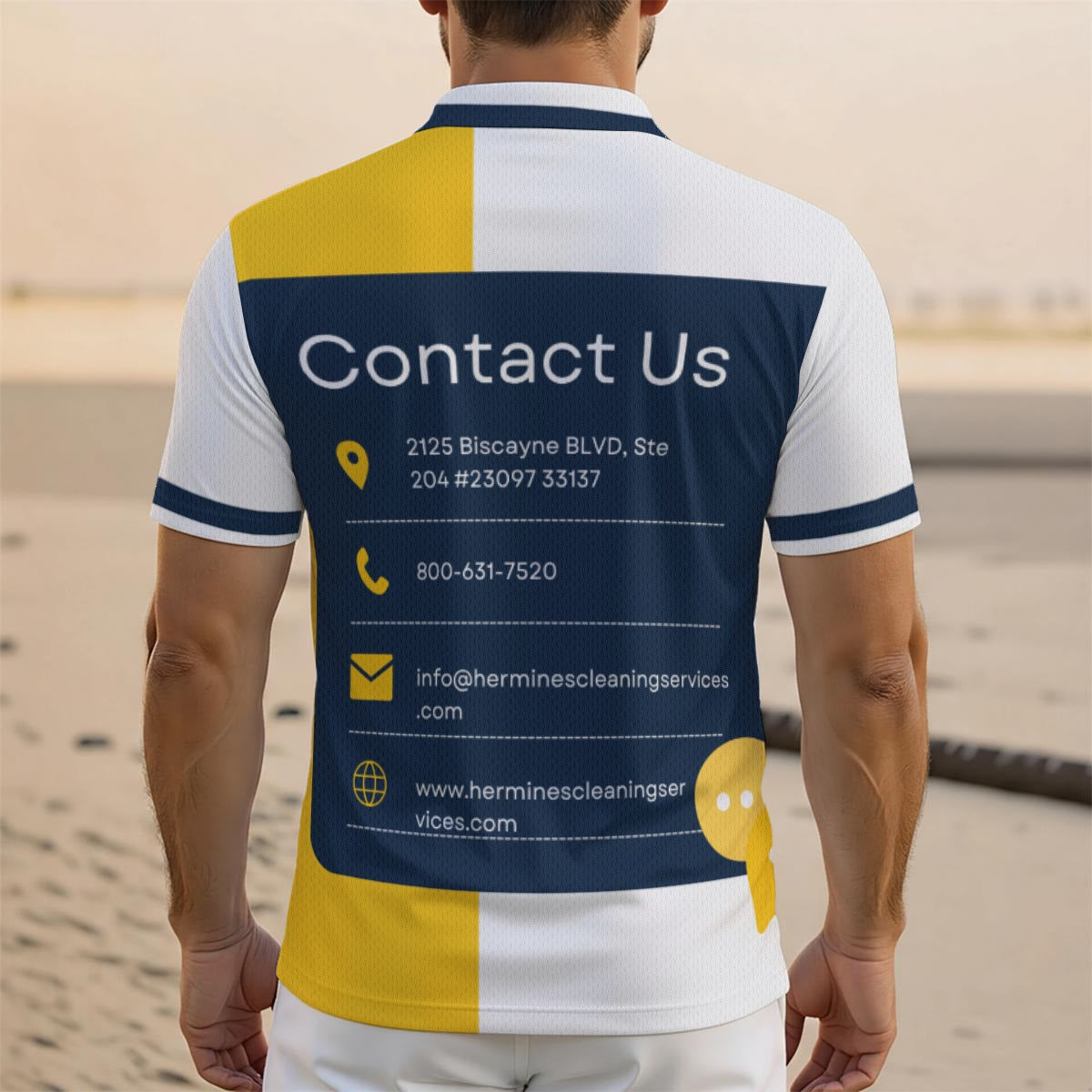 All-Over Print Men's Polo Shirt