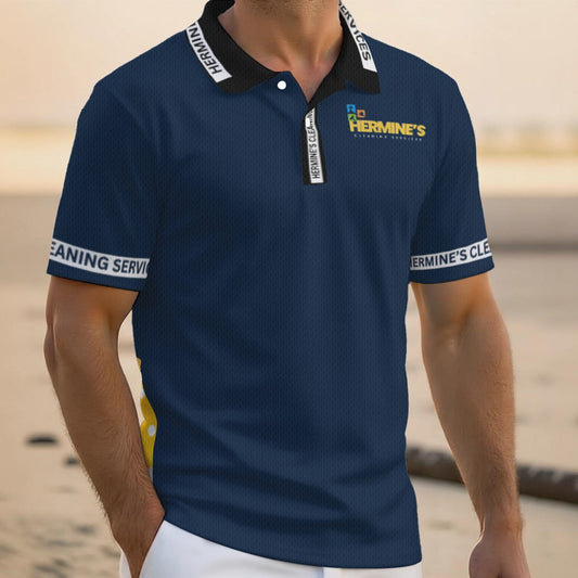 All-Over Print Men's Polo Shirt