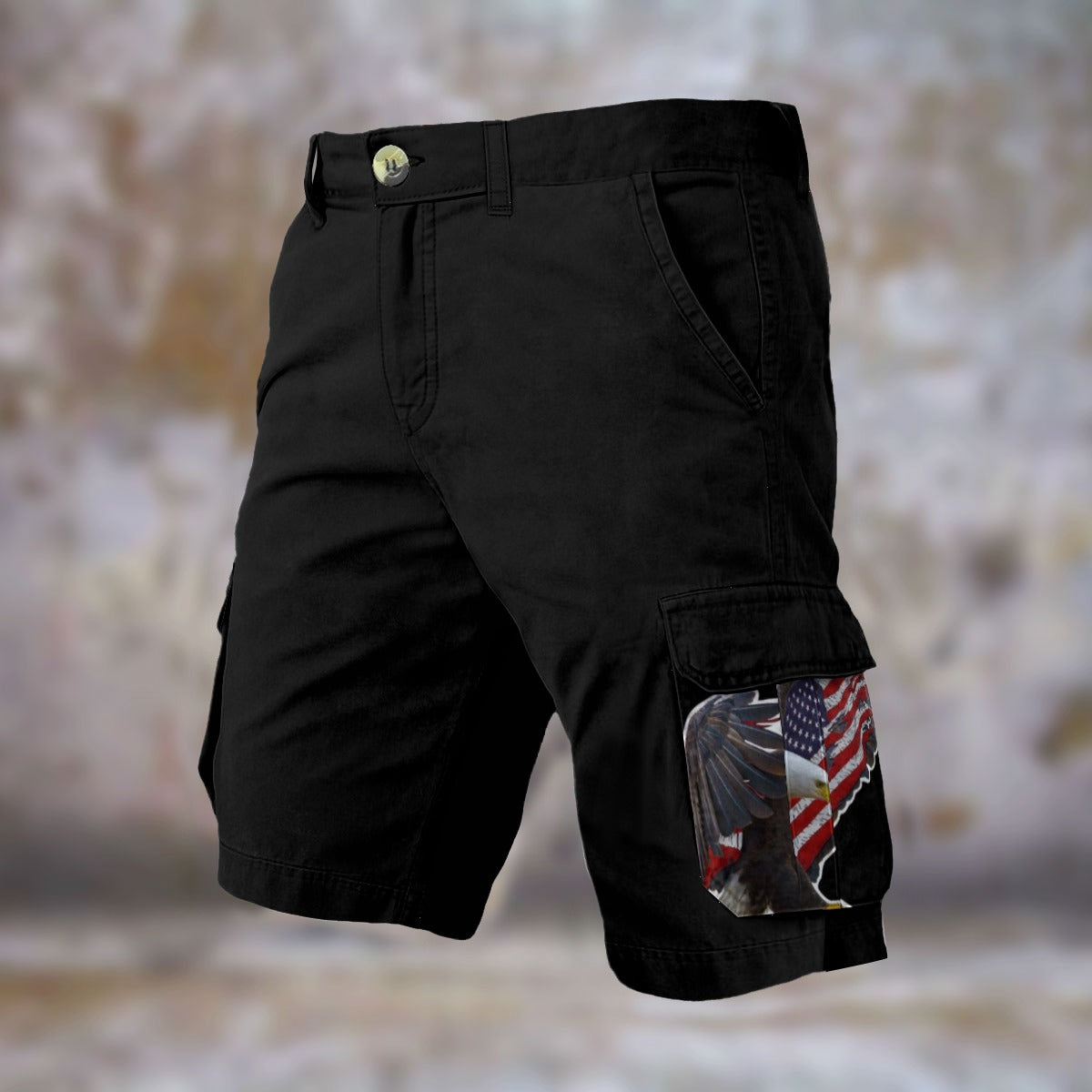 All-Over Print Men's Cargo Shorts